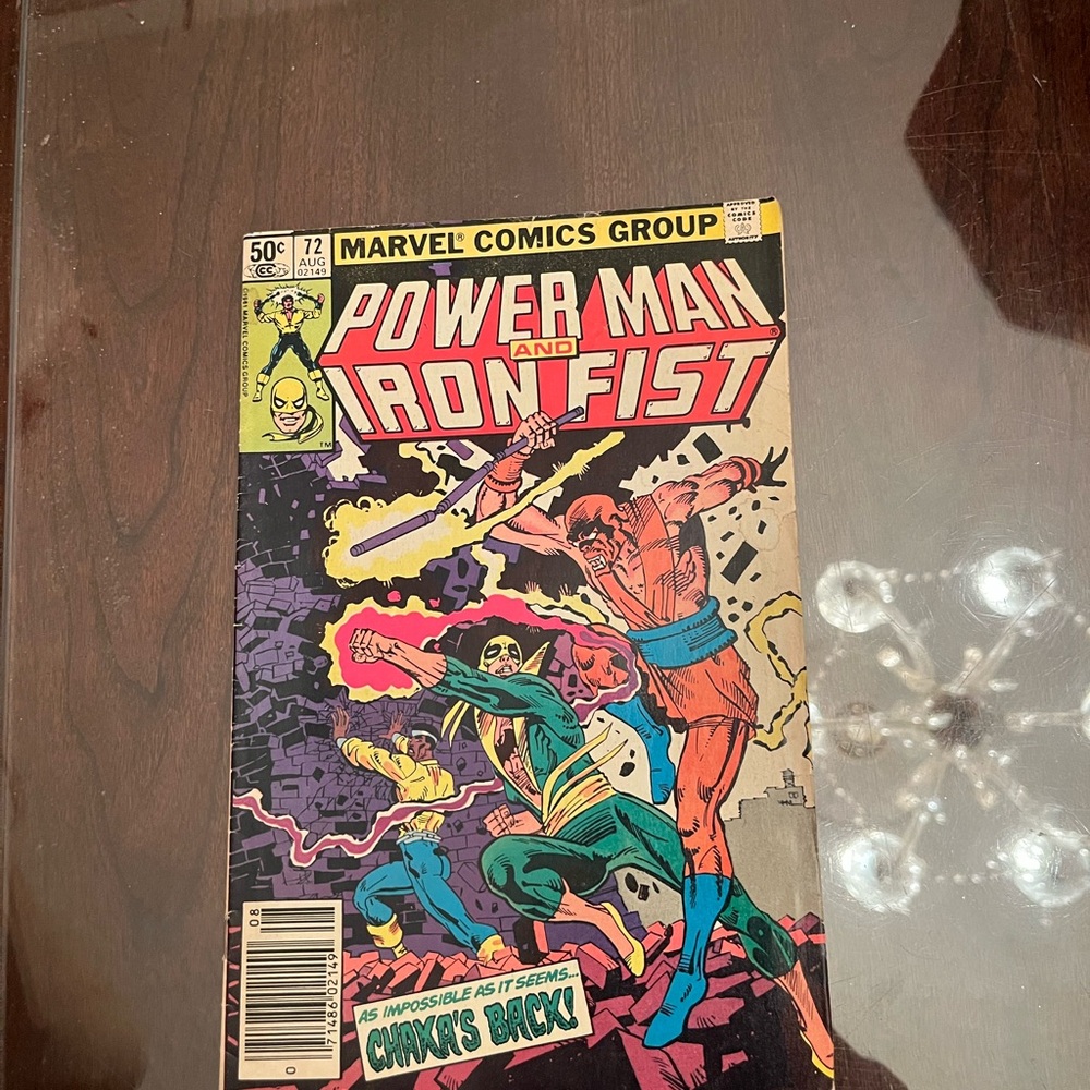 POWER MAN AND IRON FIST #72! NEWSSTAND! FN 1981 MARVEL COMICS